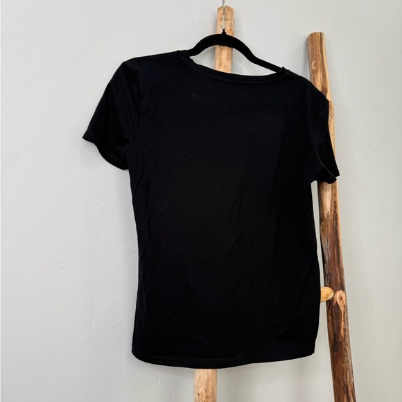 ZARA Ruffle Sheer Panel Tee - Picture 6 of 10